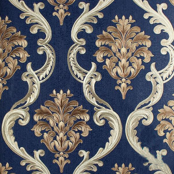 New interior elegant damask design wallpaper LCPE088-1009